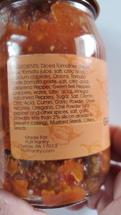 Putt Pantry Ghost Pepper Salsa