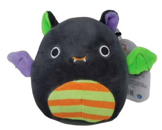 Squishmallows Official Kellytoys Plush 4.5 Inch Fariq the Bat Halloween Edition Ultimate Soft Stuffed Toy