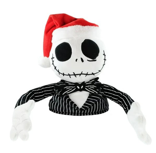 Disney, The Nightmare Before Christmas Jack Skellington Holiday Plush Tree Hugger, Black, 11.5" High