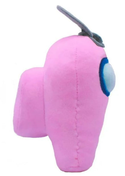 Pink Zipper Among Us Crew Member
