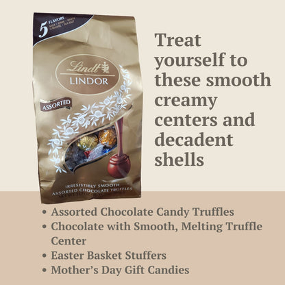 Putt Pantry Truffles Assorted Chocolate Giftable Bag - 5 Truffle Varieties- 1 lb  15.7 oz - Includes Truffle Recipe Card