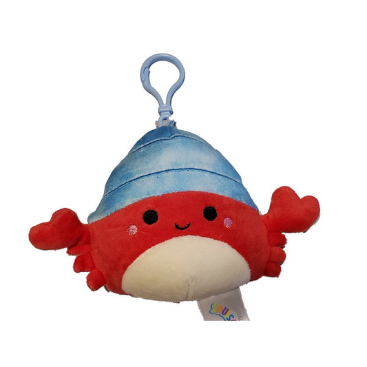 Squishmallows 3.5" Clip On Indie The Hermit Crab