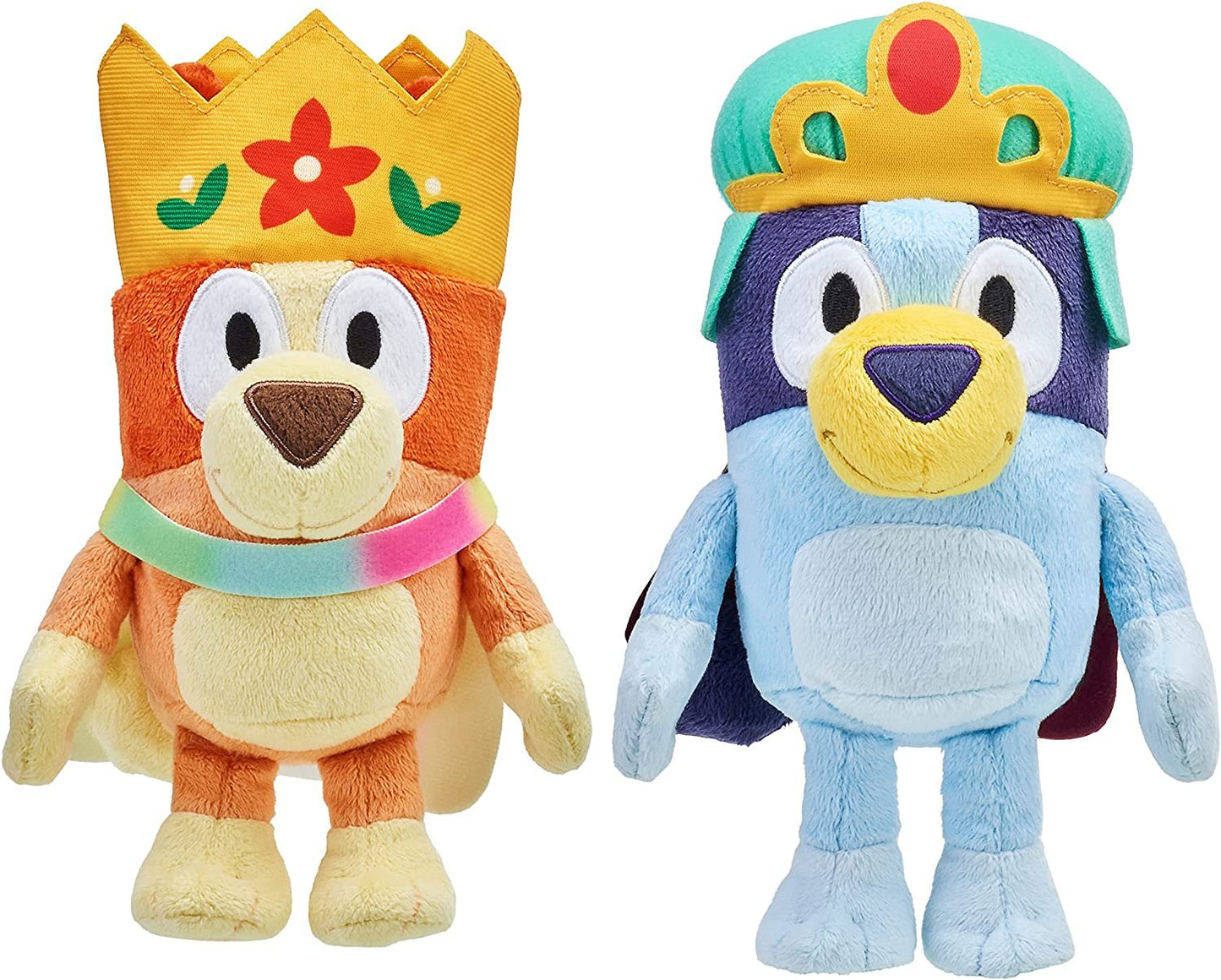 Bluey Friends - Royal Bluey & Bingo Plush Bundle Pack