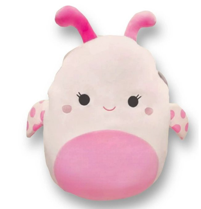 Squishmallows Marla Pink Ladybug 14 Inch Plush - Stuffed Animal Toy Insect Squad