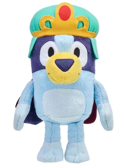 Bluey Friends - 8" Bluey Royalty Plush