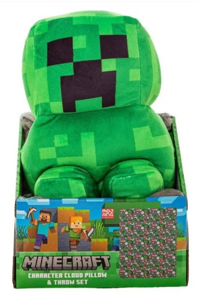 Disney Minecraft Throw Blanket and HD Hugger New with Tag