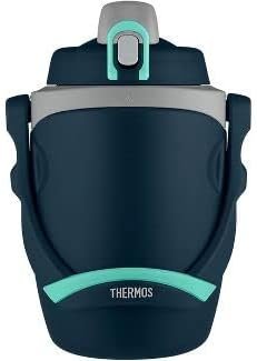 Thermos 64 oz. Foam Insulated Flip-Up Lid Water Bottle with Handle - Navy