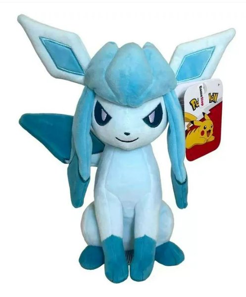 Pokemon Eevee Evolution Glaceon 8" Plush
