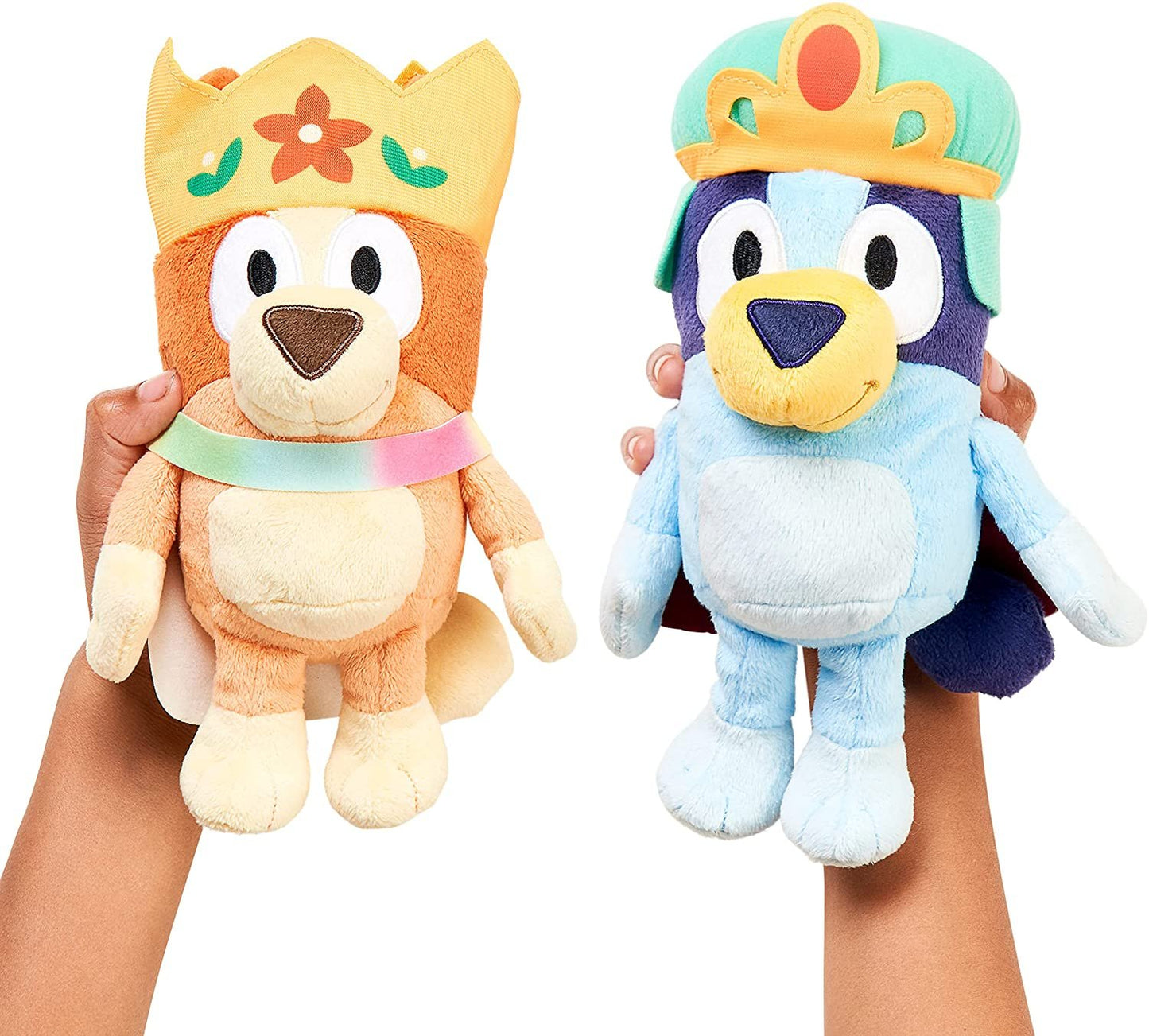 Bluey Friends - Royal Bluey & Bingo Plush Bundle Pack